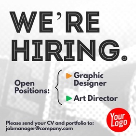 Kustomisasi 1 250 Templat Poster Lowongan Kerja Postermywall