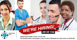 we're hiring/job fair/jobs/join team/hospital Изображение, которым поделились на Facebook template