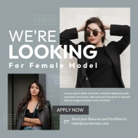 We're Looking  Template Instagram Plasing