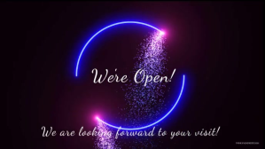 Sort Business Opening Announcement Facebook-covervideo Template