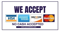 we accept cash Facebook Shared Image template