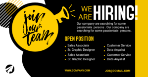 We are Facebook Event Cover template