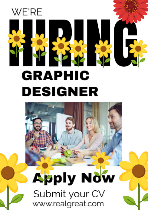 Copy of We are hire new jobs | PosterMyWall