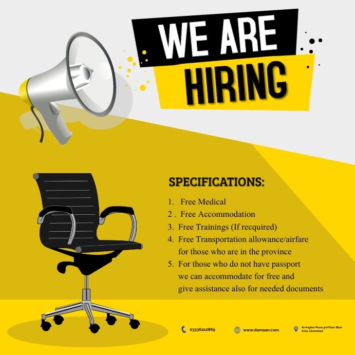 Copy of WE ARE HIRING (1) PosterMyWall