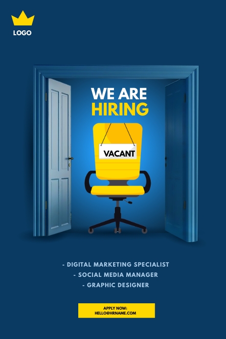 We are hiring ad Template | PosterMyWall