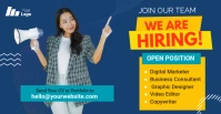 We Are Hiring Ad Facebook Event Cover template