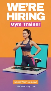 We Are Hiring Ad Instagram Story template