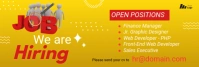 We Are Hiring Ad Linkedin LinkedIn-banner template