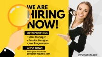 We Are Hiring Ad Template Publicación de Twitter