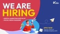 We Are Hiring Ad Template Facebook Cover Video (16:9)
