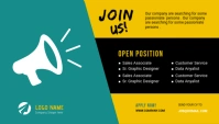 We are hiring Blog Header template