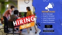 We Are Hiring Blog header template