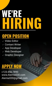 we are hiring business template VSA Wetlik