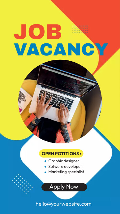 We are Hiring Instagram Story template