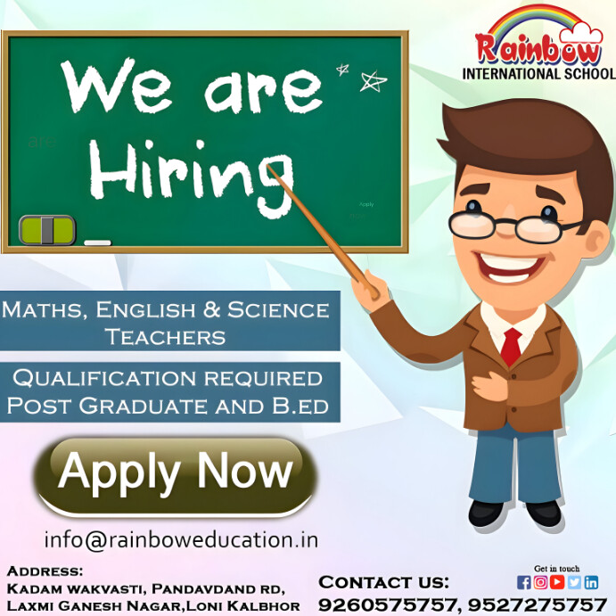 We are Hiring Instagram Post template