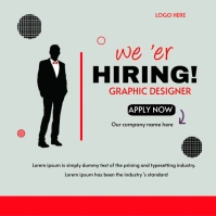 we are hiring Instagram Post template