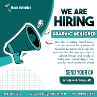 We are hiring Instagram Post template
