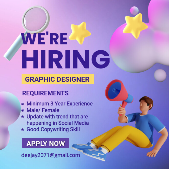 Copy Of We Are Hiring PosterMyWall copy-of-we-are-hiring-postermywall