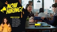 We Are Hiring Blog Header template
