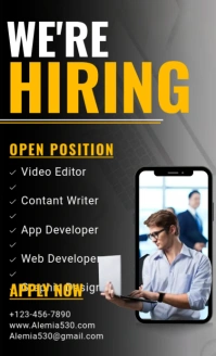 We Are Hiring US Legal template