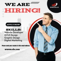 we are hiring Instagram Post template