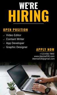 We Are Hiring US Legal template