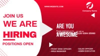 We are Hiring Cabeçalho de blogue template