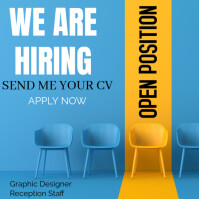 We are hiring Instagram Post template
