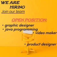 We Are hiring Isikwele (1:1) template