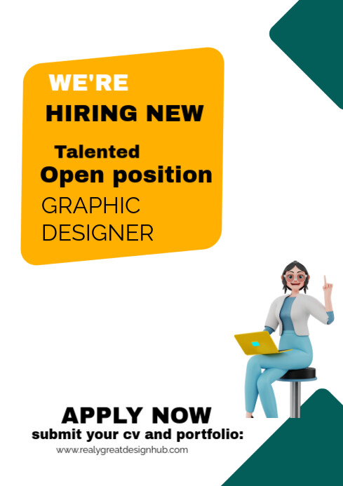 We are hiring design templates new jobs | PosterMyWall