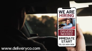 We are Hiring Drivers Video Template Digital Display (16:9)