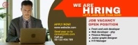 We are hiring Email Header template