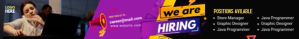 We Are Hiring Etsy Banner template