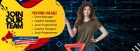 We Are Hiring Facebook Cover template