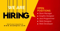 We are hiring Facebook Event Cover template