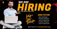 We Are Hiring Facebook event cover template