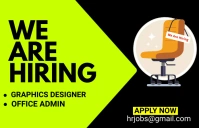 We are hiring flyer Template Tabloid