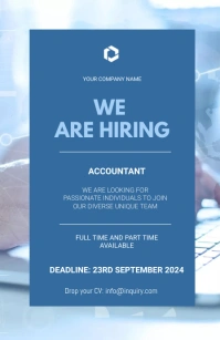 We are hiring Flyers Tabloid template