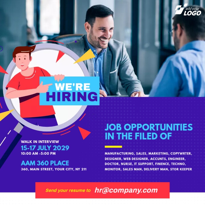 We Are Hiring Instagram Ad Template PosterMyWall We Are Hiring Instagram Ad Template PosterMyWall