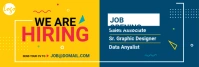 We are hiring LinkedIn Banner template