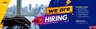 We Are Hiring LinkedIn Career Cover Photo template
