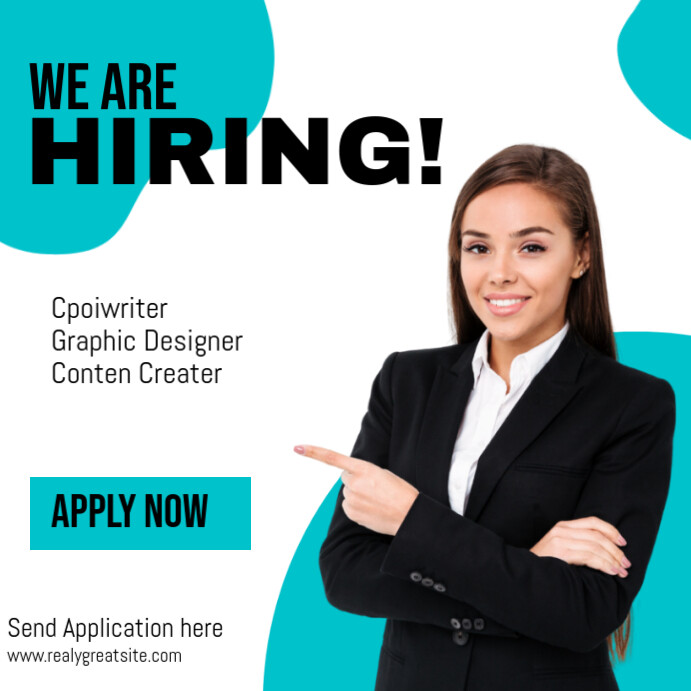 we are hiring new post jobs copi 2025 Template | PosterMyWall
