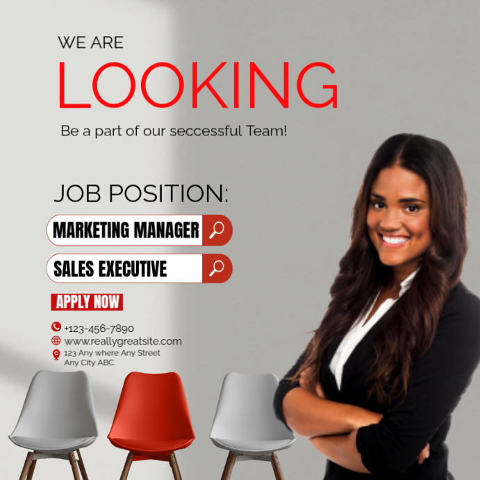 we are hiring now new jobs positionn27899899888888 Template | PosterMyWall