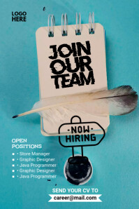 Pinterest Hiring Posts Hiring ad Pinterest Graphic Template | PosterMyWall