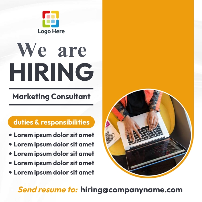 Copy of We are hiring poster | PosterMyWall