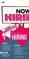 We are hiring Roll Up Banner Ibhana Eligoqekela Phezulu 3' × 6' template