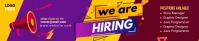 We Are Hiring Soundcloud Banner template