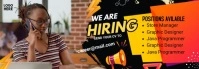 We Are Hiring Tumblr Banner template