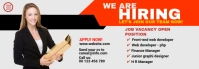 We are hiring Tumblr banner template