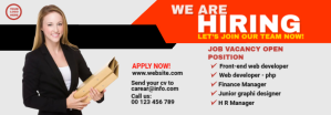 Putih Job Vacancy Tumblr-banner Template